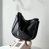New Women’s Fashion Handbags Retro Solid Color